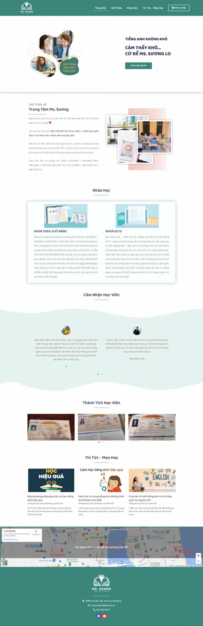 Tiếng Anh Ms. Sương